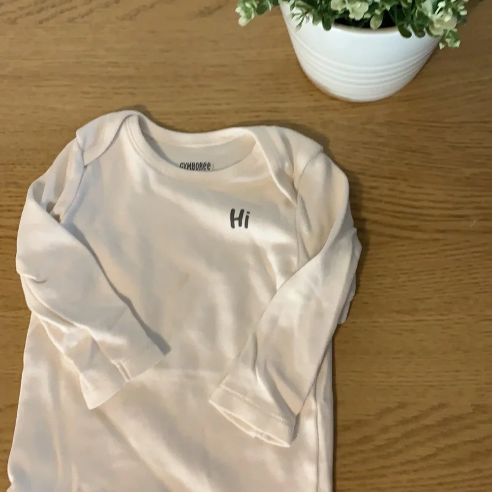 Gymboree Neutral Longsleeve Onesie Baby Bundle